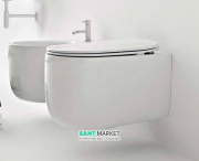 Смеситель для биде Kerasan Nolita однорычажный белый матовый 922930