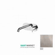 Змішувач для раковини вбудовується Kerasan Nolita змішувач нікель 922894