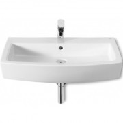 Раковина для ванной подвесная Roca Hall 75х49.5 с одним отверстием под смеситель керамика белая A32762G000