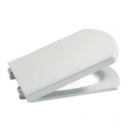 Сиденье с крышкой для унитаза Roca Hall антибактериальное покрытие с функцией Soft Close дюропласт белый A80162C004