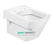 Унітаз підвісний Roca Hall з горизонтальним випуском кераміка білий A34662E000