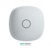 Раковина для ванної Roca Inspira Soft 37х37 см з керамічної декоративною кришкою донного клапана A32750R000