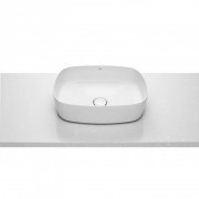 Раковина-чаша для ванної Roca Inspira Soft 50х37 см з керамічної декоративною кришкою донного клапана A327500000