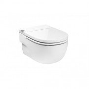 Унитаз подвесной Roca Meridian In-Tank с интегрированным в чашу бачком крышкой с сиденьем и монтажной рамой I-типа A893302000