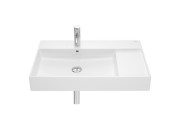 Раковина для ванной подвесная/накладная Roca Inspira 80х49 см керамика белая A32752B000