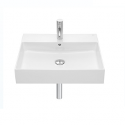 Раковина для ванной подвесная/накладная Roca Inspira 60х49 см керамика белая A32752C000