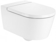 Чаша унітазу Roca Inspira Round Rimless 56х37 см білий A346527000