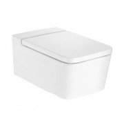 Унітаз підвісний Roca Inspira Square Rimless 56х37 см білий A346537000