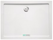 Душовий піддон Eger A Lany 120х80 см прямокутний акрил білий 599-550 / 2