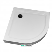 Душевой поддон Eger Balaton 90х90 см четверть круга акрил белый 599-507/2-15