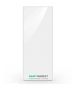 Радиатор декоративный Instal Projekt Indivi 38,6х180,6 см с панелью белое зеркало IND-40/180E34L04