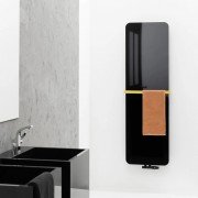 Радиатор декоративный Instal Projekt Indivi New/X 180,6х48,6 см с панелью черное зеркало INDN-50/180E31L05