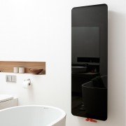 Радиатор декоративный Instal Projekt Indivi New/X 200,6х48,6 см с панелью черное зеркало INDN-50/200E31L05