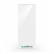 Радиатор декоративный Instal Projekt Indivi X 57,6х160,6 см с панелью белое стекло INDX-60/160E34L04