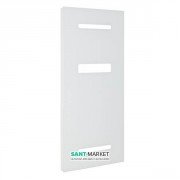 Радіатор декоративний Instal Projekt Sisi 55,1х120,6 см з панеллю біле скло SIS-50 / 120E34L04