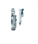 Механізм змиву для бачка Geberit Impuls тип 290-360 подвійний змив хром глянсовий 273.645.21.2