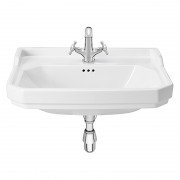 Раковина для ванной подвесная Roca Carmen 65х48 с отверстием под смеситель керамика белая A3270A1000