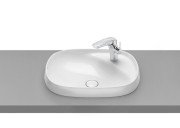 Раковина для ванной врезная Roca Beyond 58.5х45 с отверстием под смеситель FINECERAMIC белая A3270B6000