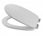 Сиденье с крышкой для унитаза Roca Carmen с функцией Soft Close легкосьемная Supralit белый A801B5200B