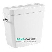 Зливний бачок для унітазу Roca Carmen з подвійним зливом підведення води нижній кераміка білий A3410A1000