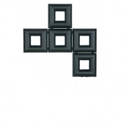 Радіатор декоративний Instal Projekt Pilovs MH 79х79 см сталь палітра IP на вибір PILMH-30 / 05C