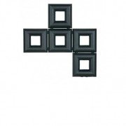 Радиатор декоративный Instal Projekt Pilovs MH 79х79 см сталь палитра IP на выбор PILMH-30/05C