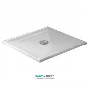 Душовий піддон акриловий Kerasan H3 80х80 см білий 704701