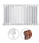 Радіатор опалення Instal Projekt Tubus 2 89,5х80 см трубчастий 19 секцій сталь палітра IP на вибір TUB2-080 / 19