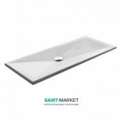 Душевой поддон акриловый Kerasan H3 160х70 см белый 704708