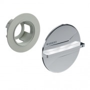 Комплект ручки управління до кульового крану прихованого монтажу Geberit глянсовий хром 610.089.21.1