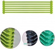 Радіатор опалення Instal Projekt Tubus 3 21,2х180 см трубчастий 4 секції сталь палітра IP на вибір TUB3-180 / 04