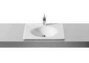 Раковина для ванной врезная Roca Kalahari 59х50 см с отверстием для смесителя керамика белая A327894000