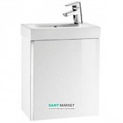 Тумба подвесная с раковиной для ванной Roca Mini 45 см белый глянцевый A855873806