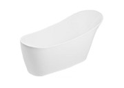 Ванна акрилова окремостояча Roca Dignity 159х70 з панеллю біла A24T441000