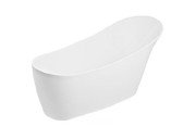 Ванна акриловая отдельностоящая Roca Dignity 159х70 с панелью белая A24T441000