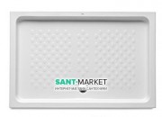 Душевой поддон Roca Italia прямоугольный 100х80 см керамика белый A37477C001