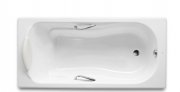 Ванна чавунна Roca Haiti 160х80 см 177 л з покриттям білий A233070001