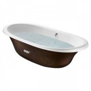 Ванна чавунна Roca Newcast 170х85 см 222 л з покриттям мідна зовні A233650008