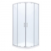 Душова кабіна Roca Town Rondo 80х80 профіль алюміній хром прозоре скло AMP150801M