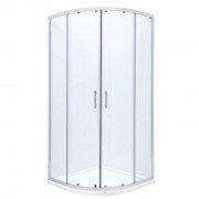 Душова кабіна Roca Town Rondo 90х90 профіль алюміній хром прозоре скло AMP150901M