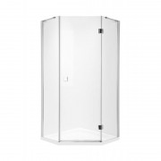 Душова кабіна Roca Metropolis Diamond 90х90 профіль алюміній хром прозоре скло AMP3709012M