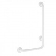 Опорний поручень для ванної Roca Access Comfort кутовий 90 ° лівий 43х74 см білий A816907009