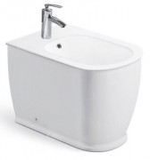 Біде підлогове Volle Puerta 58.5х38 см з отвором під змішувач кераміка колір білий 13-16-078