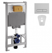 Система інсталяції для підвісних унітазів Volle Master 4в1 хромована клавіша 141515