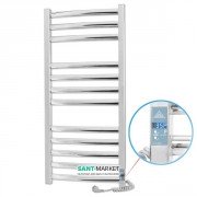 Електричний полотенцесушитель Laris Атлант Преміум П12 Е 500х1200 мм 73207417