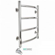 Електричний полотенцесушитель Laris Класик П4 Е 450x500 мм лівий 73207044