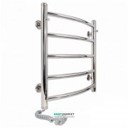 Електричний полотенцесушитель Laris Класик П5 Е 450x500 мм лівий 73207046