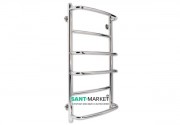 Водяний полотенцесушитель Laris Еврофлеш П6 400x800 мм хром 74100014