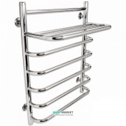 Водяний полотенцесушитель Laris Стандарт П7 500x660 мм з полицею 71207699