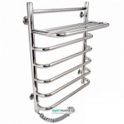 Електричний полотенцесушитель Laris Стандарт П7 Е 500x660 мм лівий 73207177